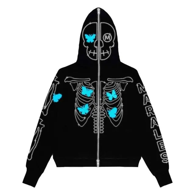 Skeleton Oversized Jacket