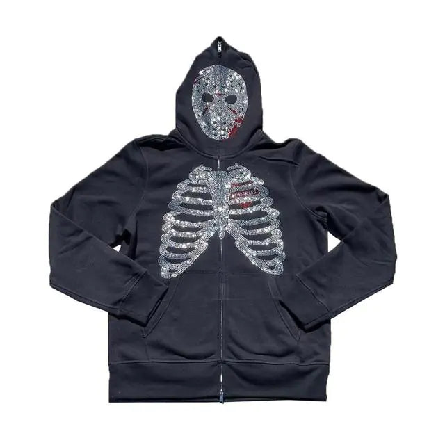 Skeleton Oversized Jacket