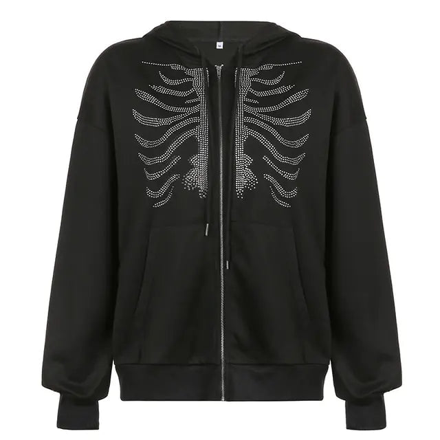 Skeleton Oversized Jacket