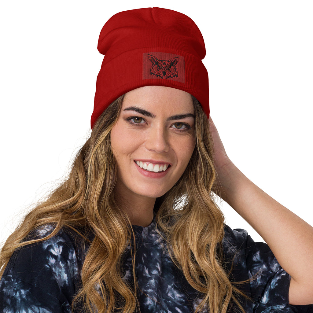 Badd Birdy Embroidered Beanie